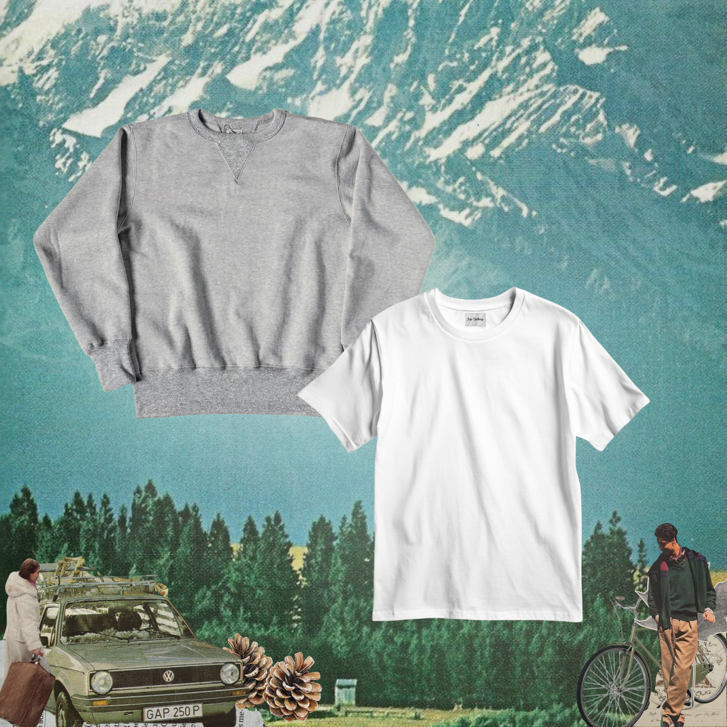 Heritage Sweater + Premium Tee Bundle
